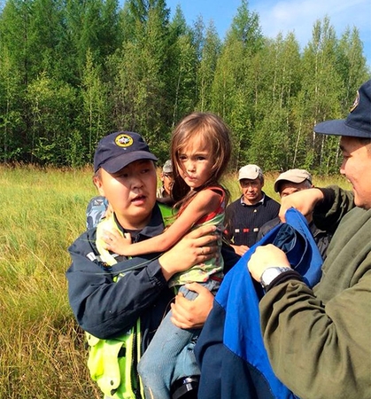 Paklydusi ketverių metų mergaitė 11 dienų tarp žvėrių išgyveno Sibiro taigoje 