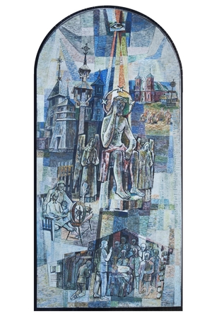 JAV mecenatė apdovanojo V. K. Jonyno galeriją