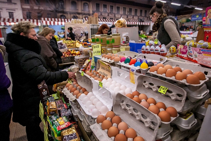 Prieš Velykas turguje – pirkėjų bumas