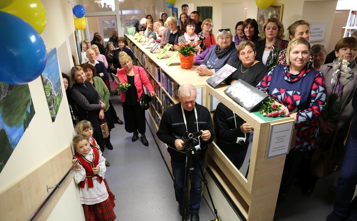 Vilkijos biblioteka persikėlė į naujas patalpas