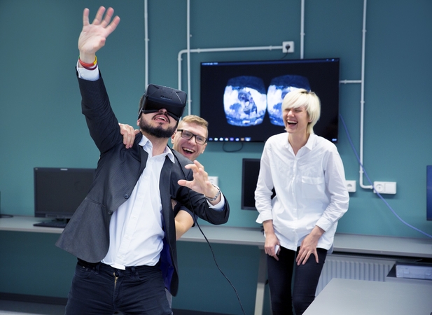 VGTU atidaryta virtualios realybės laboratorija