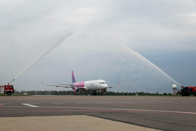 Naujasis „Wizz Air“ orlaivis – jau Vilniaus oro uoste