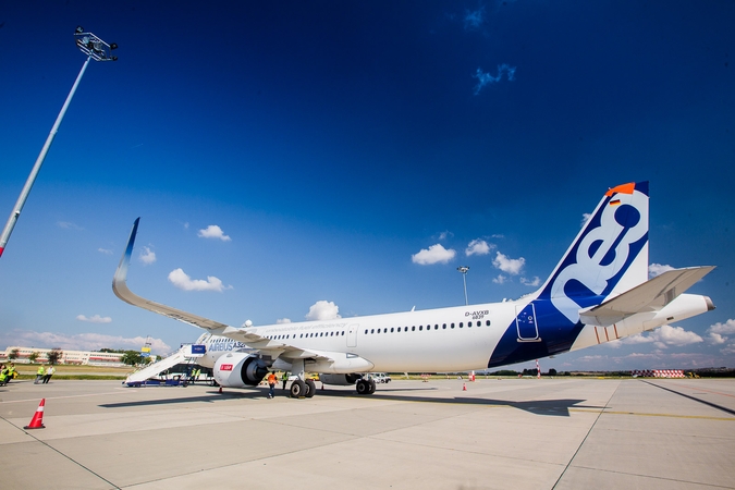 „Wizz Air“ pristato dar testuojamus „Airbus A321neo“ lėktuvus